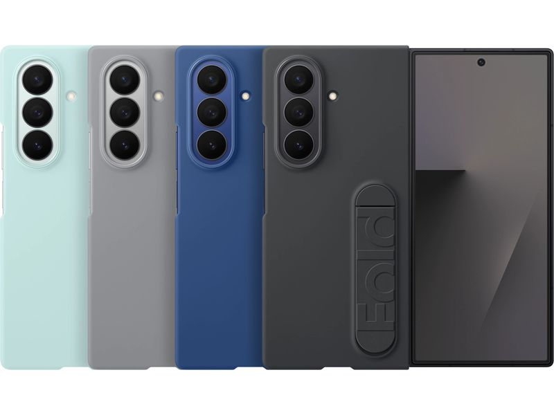 Samsung Back Cover Silicone Case Fold7 Light Cyan