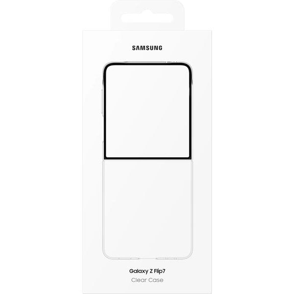 Samsung Back Cover Clear Case für Galaxy Z Flip7 Transparent