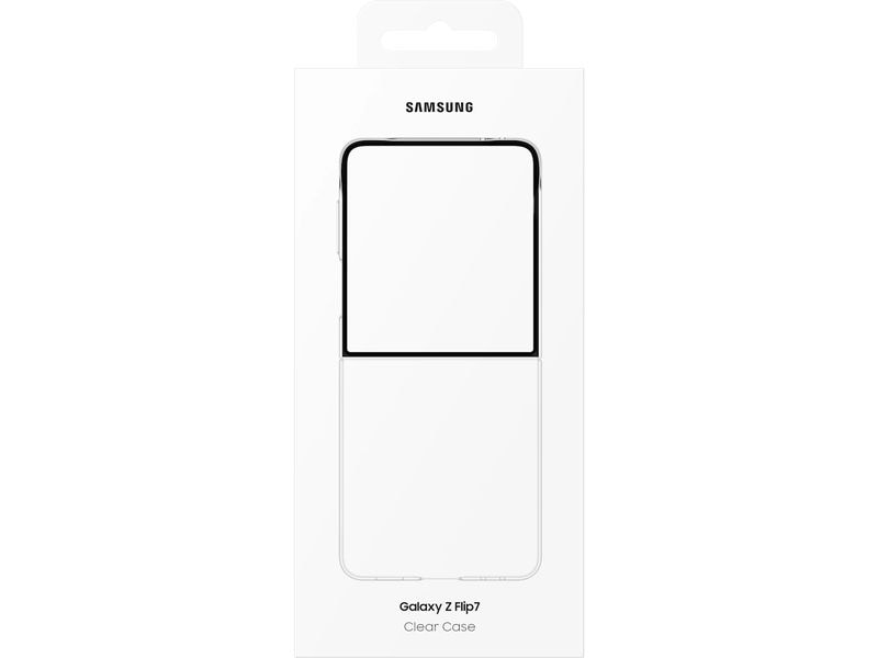 Samsung Back Cover Clear Case für Galaxy Z Flip7 Transparent