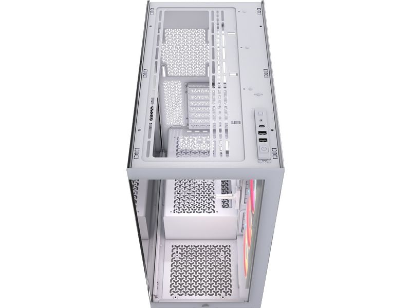 Corsair PC-Gehäuse 3500X LX-R RGB Weiss