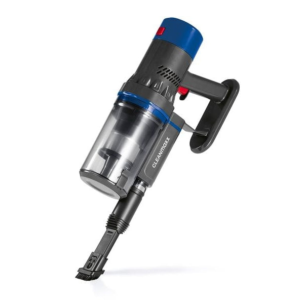 CLEANmaxx Akku-Hand- und Stielsauger Grau / Blau