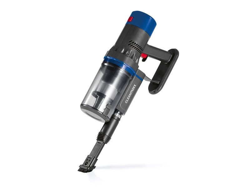 CLEANmaxx Akku-Hand- und Stielsauger Grau / Blau