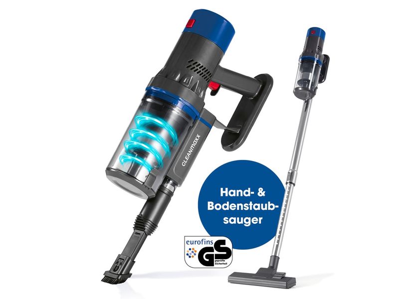 CLEANmaxx Akku-Hand- und Stielsauger 22.2 V