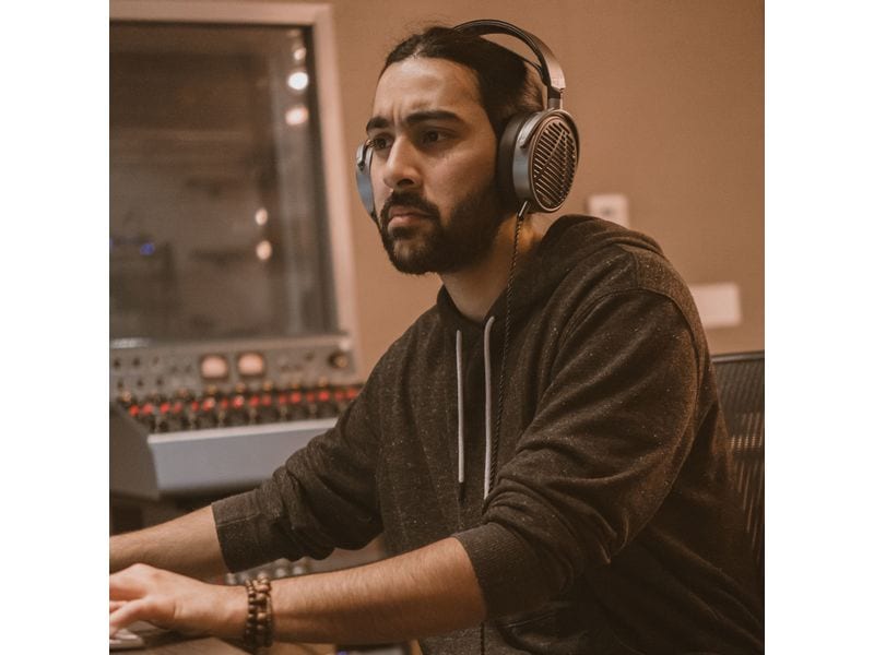 Audeze Over-Ear-Kopfhörer MM-100 Silber