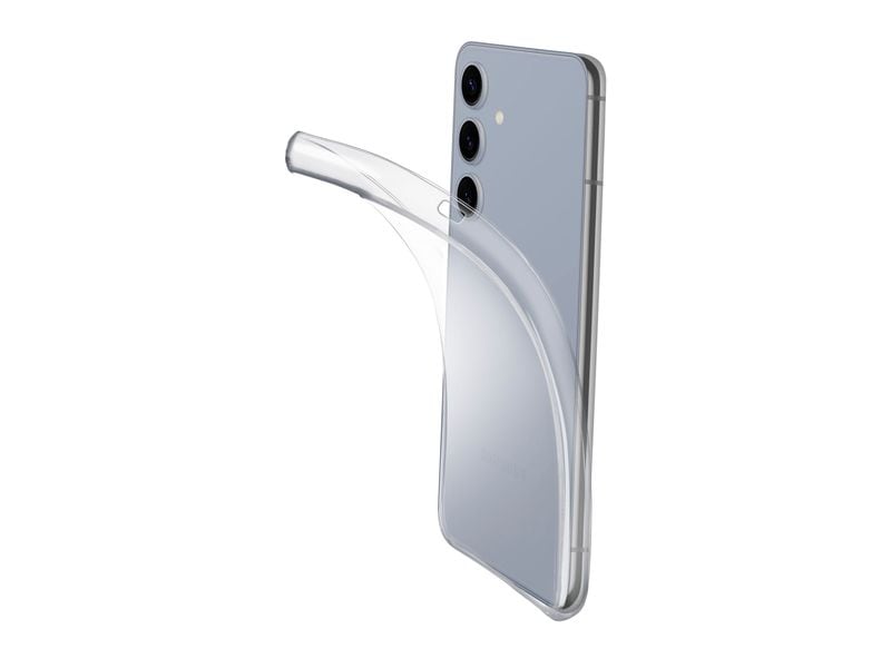 Cellular Line Back Cover Rubber Case Fine Galaxy S25+ Transparent