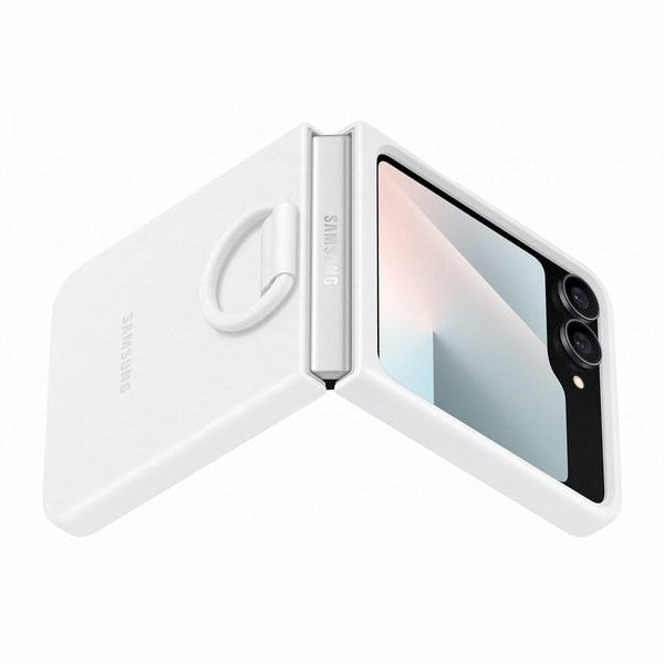 Samsung Back Cover Silicone Case für Galaxy Z Fold6 White