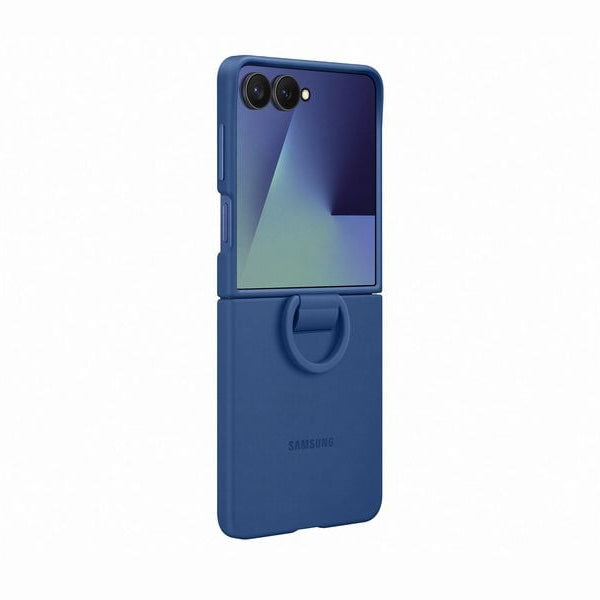 Samsung Back Cover Ring Case für Galaxy Z Flip7 Blue