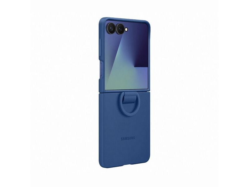 Samsung Back Cover Ring Case für Galaxy Z Flip7 Blue