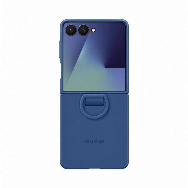 Samsung Back Cover Ring Case für Galaxy Z Flip7 Blue