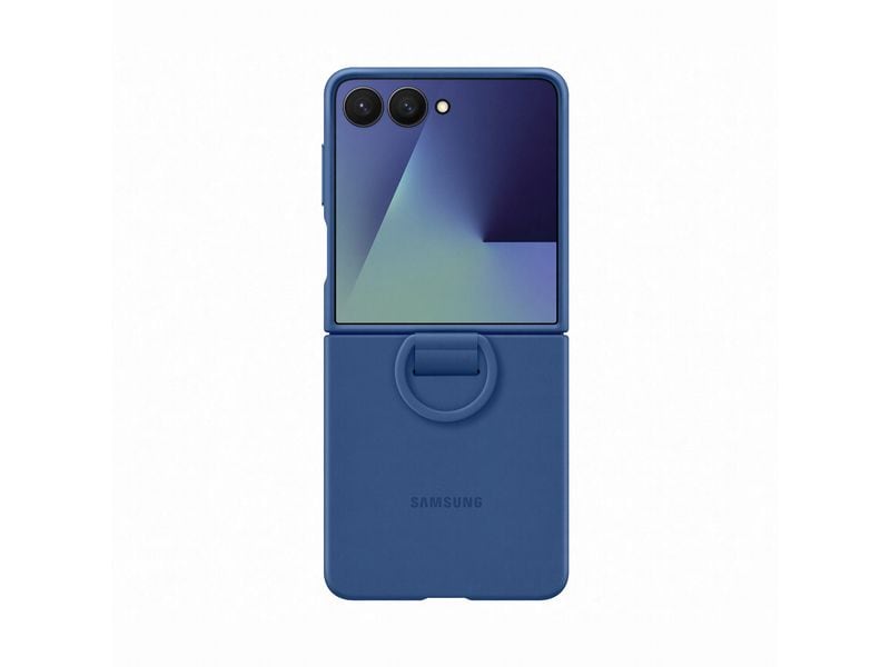Samsung Back Cover Ring Case für Galaxy Z Flip7 Blue