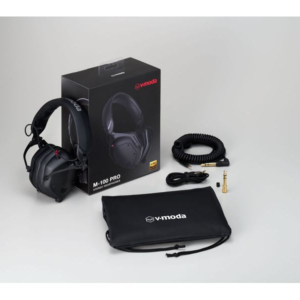 V-MODA On-Ear-Kopfhörer M-100 PRO Schwarz