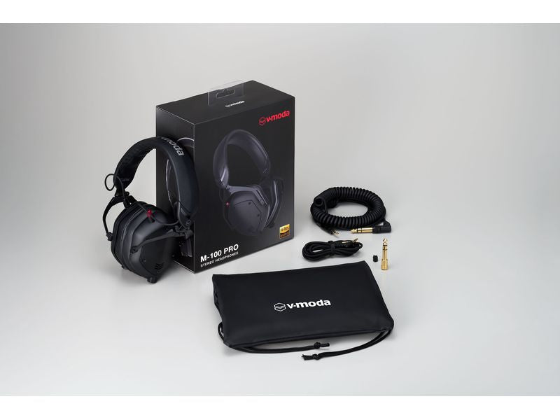V-MODA On-Ear-Kopfhörer M-100 PRO Schwarz