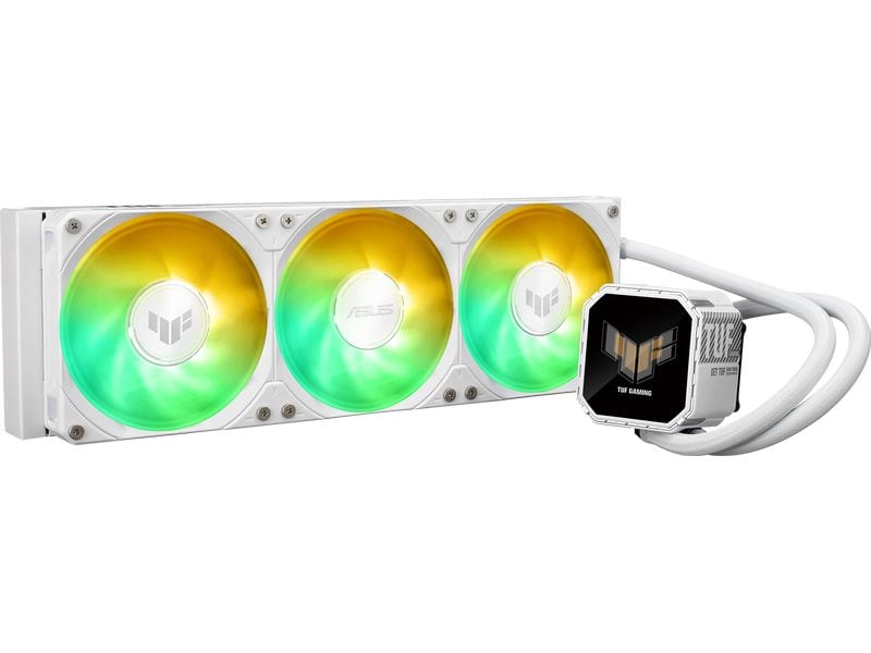 ASUS Wasserkühlung TUF Gaming LC III 360 ARGB LCD Weiss