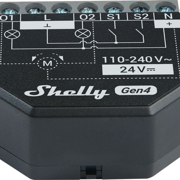 Shelly 2PM Gen4 WiFi-Switch Matter