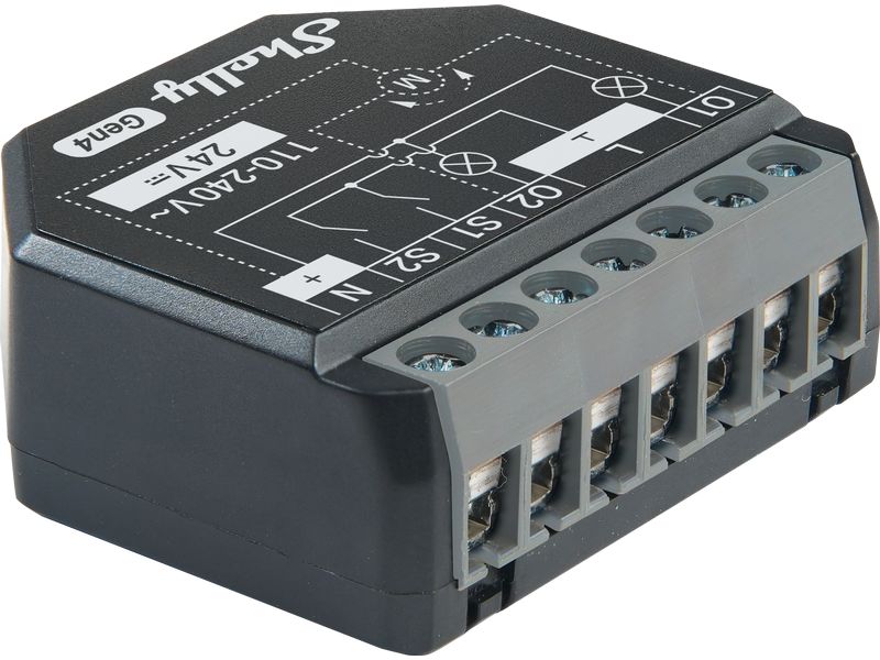 Shelly 2PM Gen4 WiFi-Switch Matter