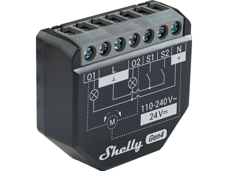 Shelly 2PM Gen4 WiFi-Switch Matter
