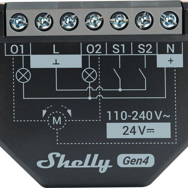 Shelly 2PM Gen4 WiFi-Switch Matter