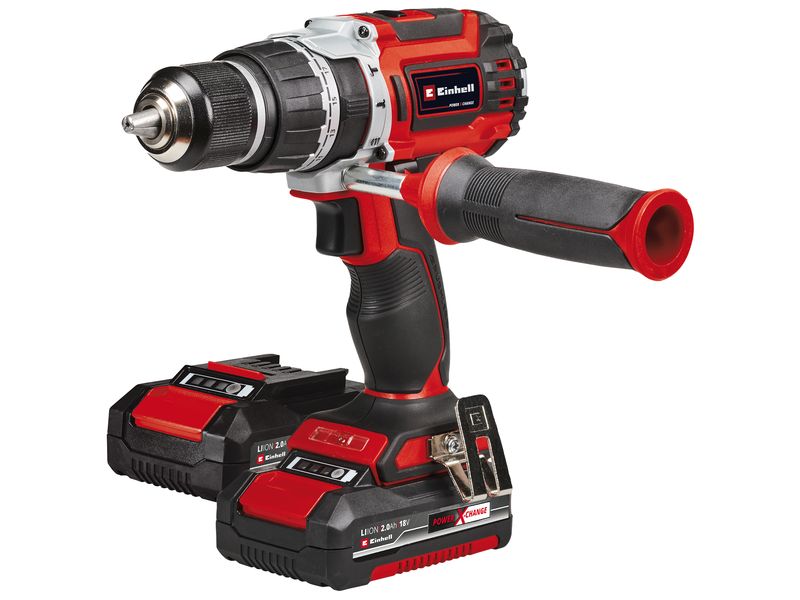 Einhell Professional Akku-Schlagbohrschrauber TP-CD 18/60 Li- i BL +39 2 x 2.0