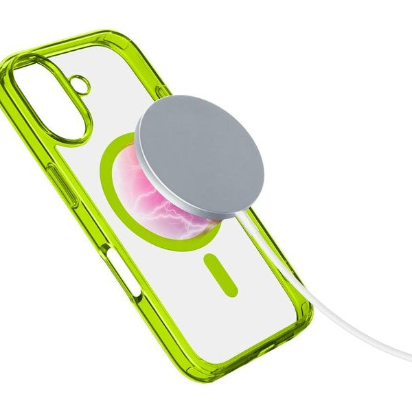 Cellular Line Back Cover Iconic iPhone 16 Lime