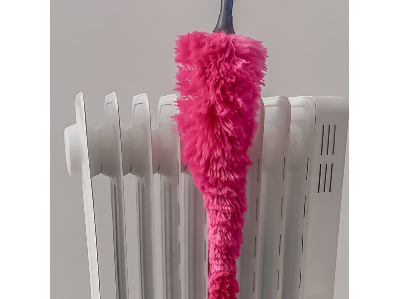 CreaClean Radiatorenbürste 76 cm Rot