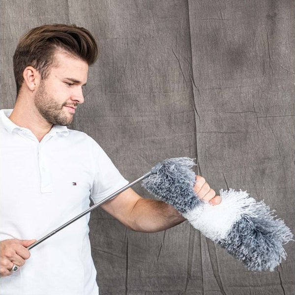 CreaClean Staubwedel 245 cm Grau/Weiss