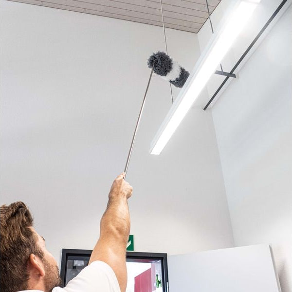 CreaClean Staubwedel 245 cm Grau/Weiss