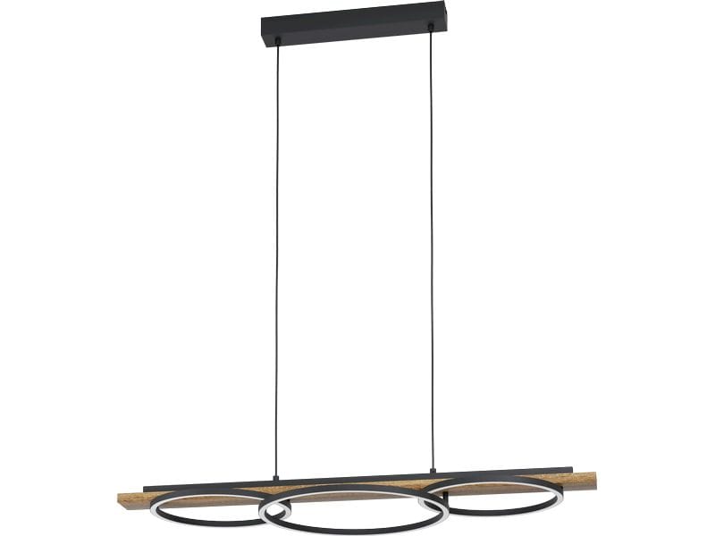 EGLO Leuchten LED-Pendelleuchte BOYAL LED 2 x 12.5W 3000K Braun