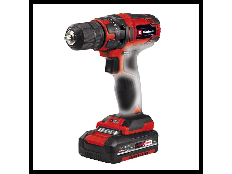 Einhell Akku-Bohrschrauber-Set TC-CD 18/35 Li +39 (2 x 2.0 Ah)