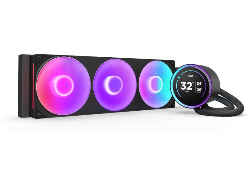 NZXT Wasserkühlung Kraken Elite 420 RGB Schwarz