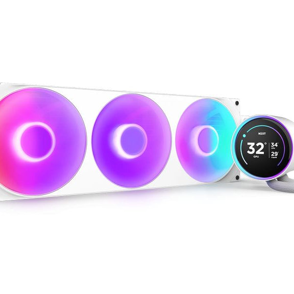 NZXT Wasserkühlung Kraken Elite 420 RGB Weiss