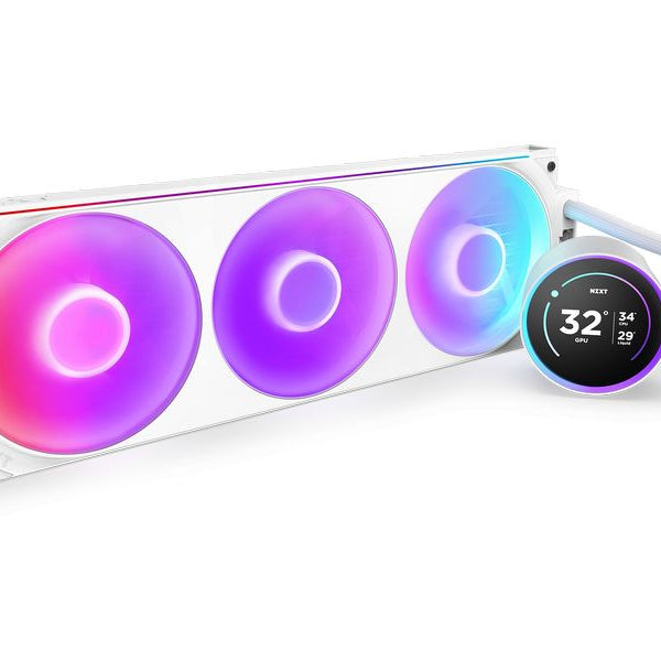 NZXT Wasserkühlung Kraken Elite 420 RGB Weiss
