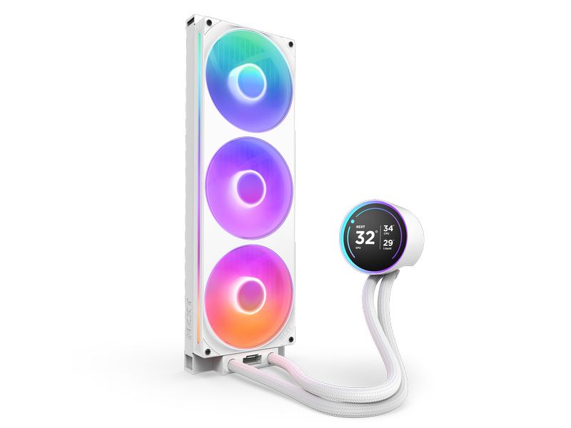 NZXT Wasserkühlung Kraken Elite 420 RGB Weiss