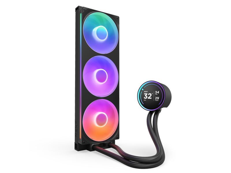 NZXT Wasserkühlung Kraken Elite 420 RGB Schwarz