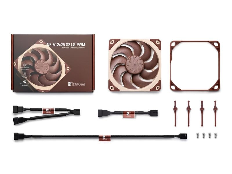 Noctua PC-Lüfter NF-A12 x 25 G2 PWM
