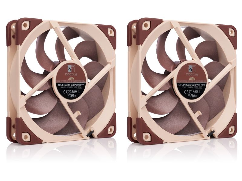 Noctua PC-Lüfter NF-A12 x 25 G2 PWM 2P