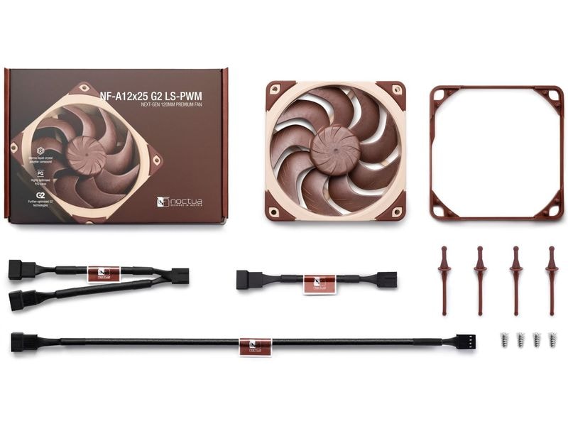 Noctua Noctua NF-A12 x 25 G2 LS-PWM Lüfter - 120 mm