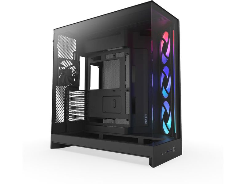 NZXT PC-Gehäuse H9 Flow RGB Schwarz