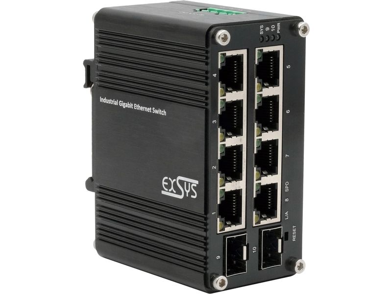 Exsys Switch EX-62035M-SFP 10 Port