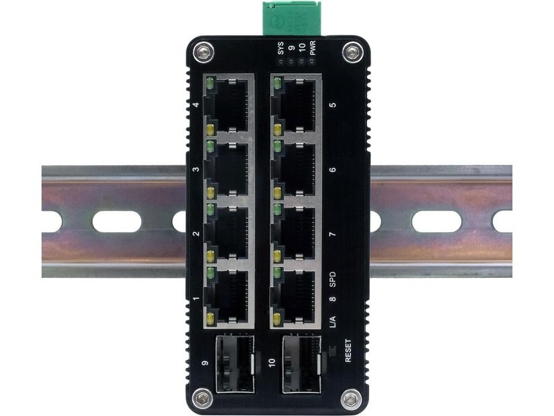 Exsys Switch EX-62035M-SFP 10 Port