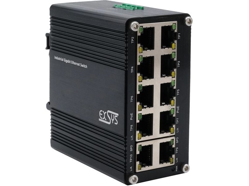 Exsys PoE Switch EX-62025POE 10 Port