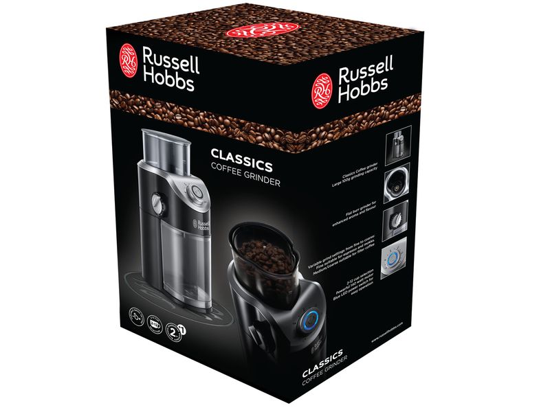 Russell Hobbs Kaffeemühle Classics Grau/Schwarz