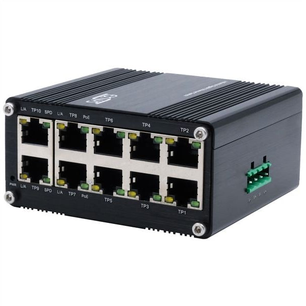 Exsys PoE Switch EX-62025POE 10 Port