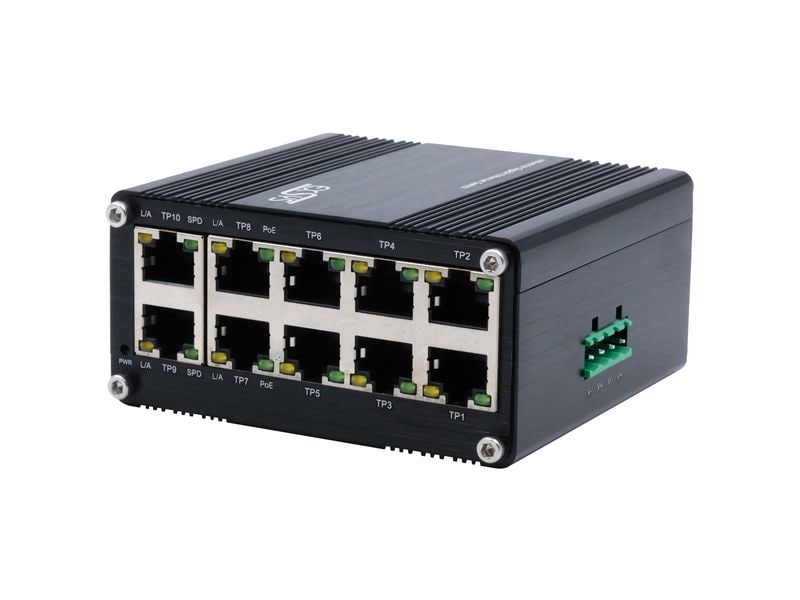 Exsys PoE Switch EX-62025POE 10 Port