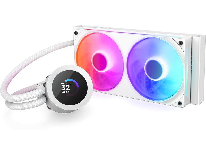 NZXT Wasserkühlung Kraken Plus RGB 240 Weiss
