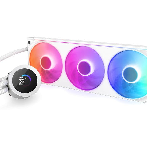 NZXT Wasserkühlung Kraken Plus 360 RGB Weiss