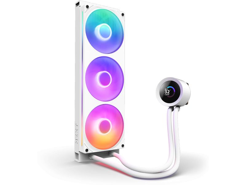 NZXT Wasserkühlung Kraken Plus 360 RGB Weiss