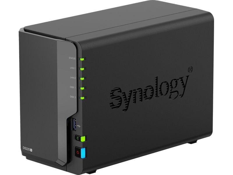 Synology NAS DiskStation DS225+ 2-bay HDD 12 TB