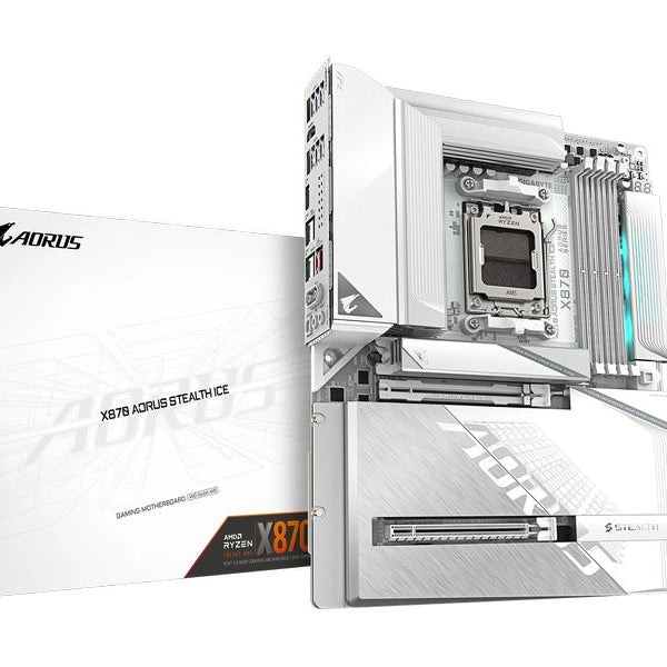 Gigabyte Mainboard X870 AORUS STEALTH ICE