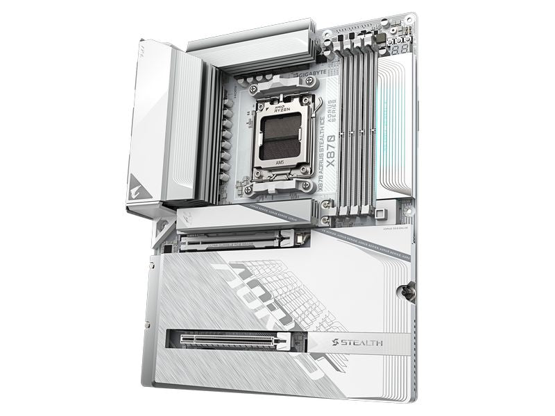 Gigabyte Mainboard X870 AORUS STEALTH ICE