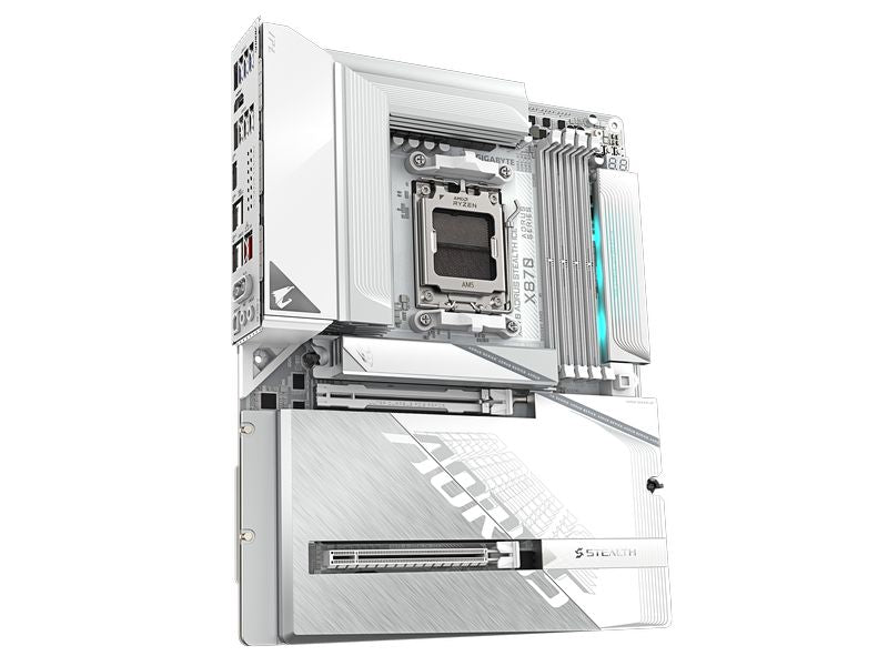 Gigabyte Mainboard X870 AORUS STEALTH ICE